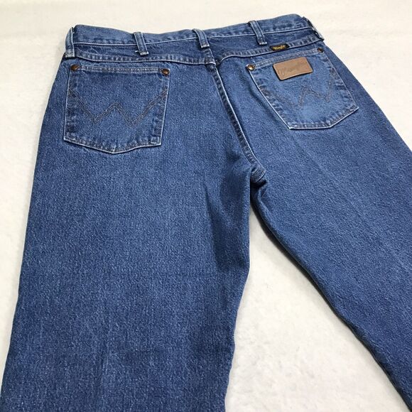 WRANGLER Jeans Men 34/30 (33x29 actual) 13MWZPW Cowboy Cut Relax Fit USA Made - Picture 9 of 16